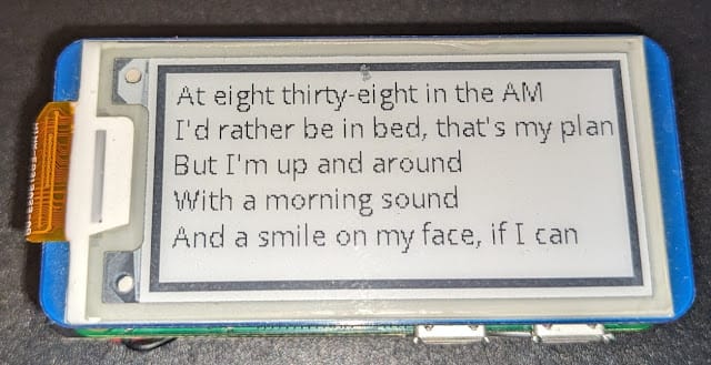 AWS Lambda ChatGPT Limerick Clock